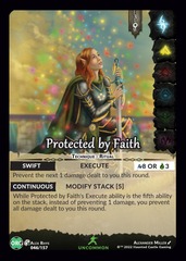 Protected by Faith